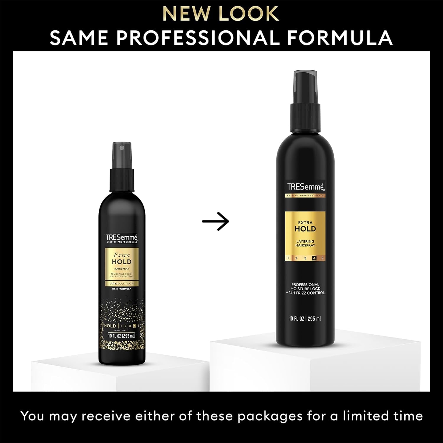 Extra Hold Hairspray, Non-Aerosol 3-Pack, 24H Hold & Frizz Control + Keratin Repair Hair Mask