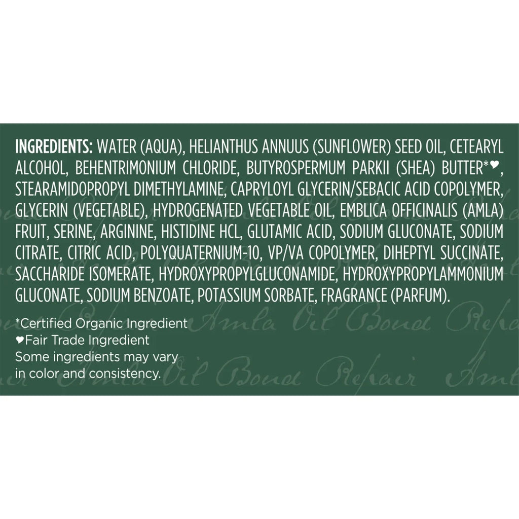 Bond Repair Leave-In Conditioner Amla Oil, 11 Fl Oz