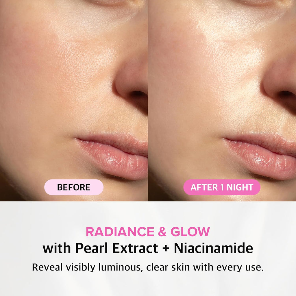 Hydrating Milky Toner with Pearl & Niacinamide – Facial Toner for Skin Glow, Wrinkle Care & Moisture Balance, Korean Skincare (4.76Oz)