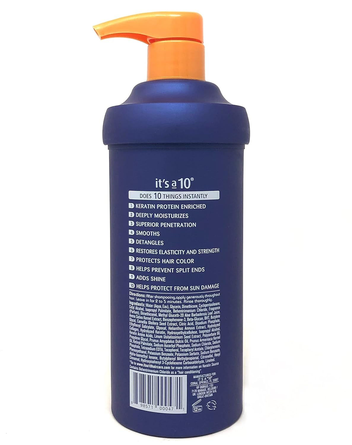 Miracle Deep Conditioner plus Keratin 17.5 Oz