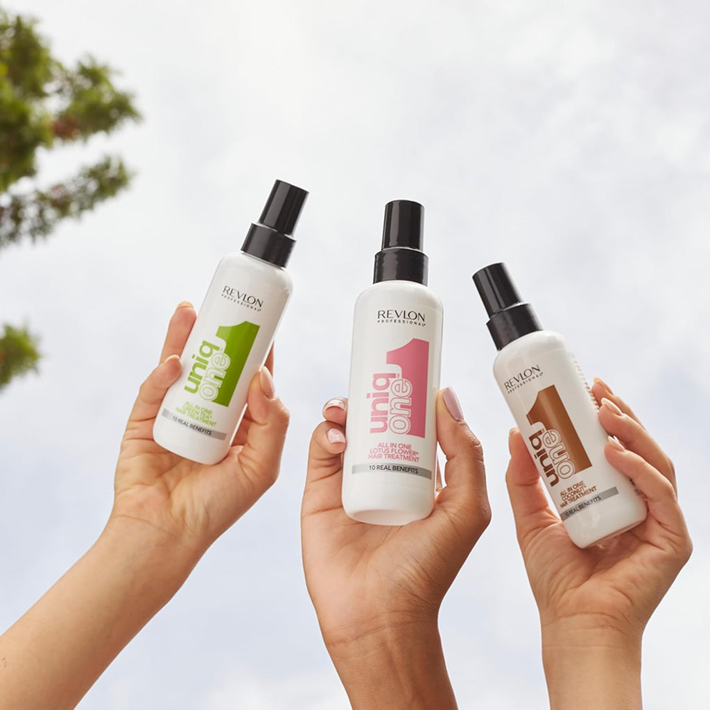 PROFESSIONAL Uniqone Hair Treatment, Moisturizing Leave-In Product, Repair for Dry and Damaged Hair, Haircare Stocking Stuffer, 5.1 Fl Oz