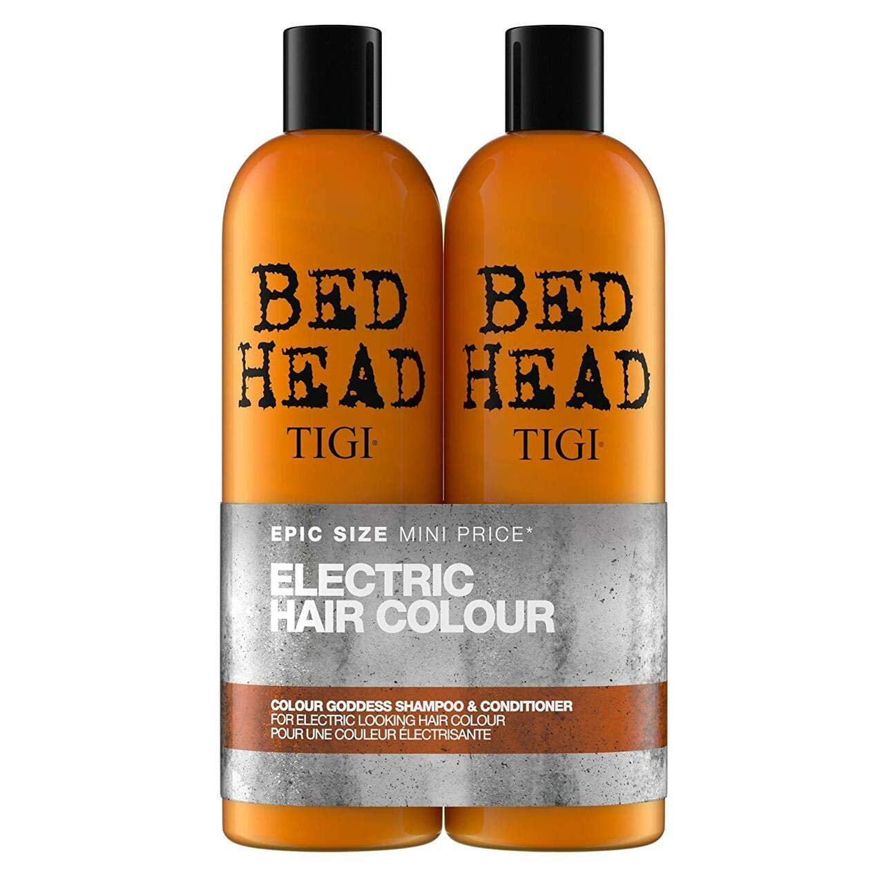 Bed Head Color Goddess Oil Infused Shampoo + Conditioner for Colored Hair Duopack (2 X 25.36 Ounce)