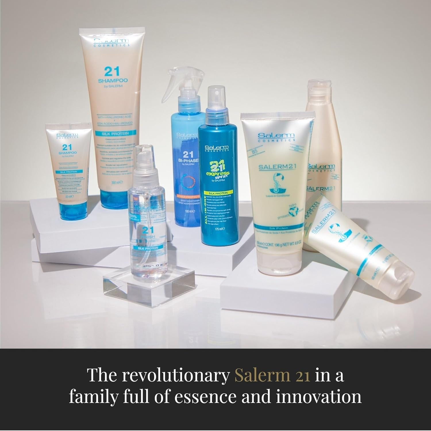 - Instant Hair Conditioner 21 Silk Protein - 200 Ml - Leave-In or Rinse-Out Conditioner - with Silk Proteins - Heat Protector and Hydrating