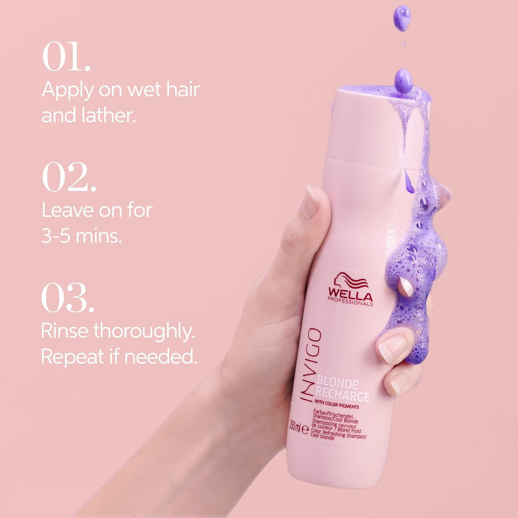 Wella Professionals INVIGO Blonde Recharge Cool Shampoo Color