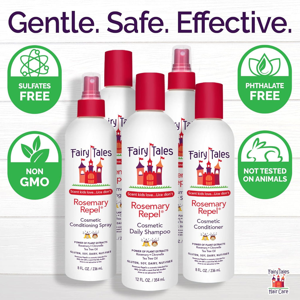 Rosemary Repel Daily Kids Conditioner– Kids like the Smell, Lice Do Not, 32 Fl Oz. (Pack of 1)