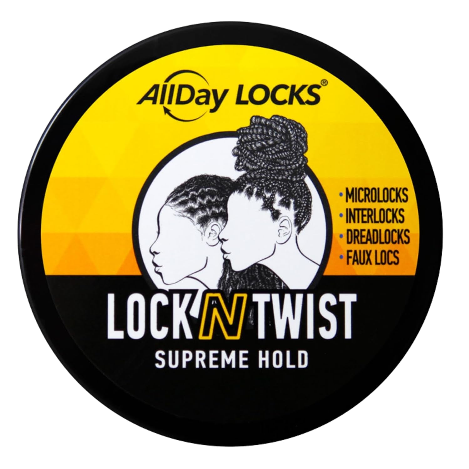 Lock N Twist (5 Oz) | Supreme Hold, No Frizz or Flaking | Hydrating, Nourishing Locking Gel | Grape & Avocado-Infused | Lock & Twist Braids, Locks, Twists, Cornrows | 5 Oz