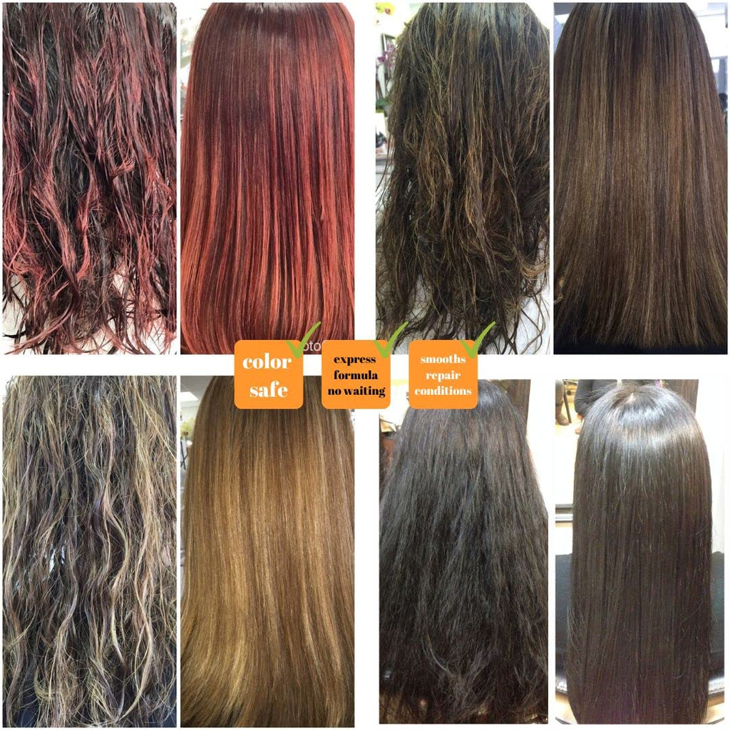 Brazilian Keratin Treatment Triple Bundle Hair Straightening Kerazon Buriti Liss