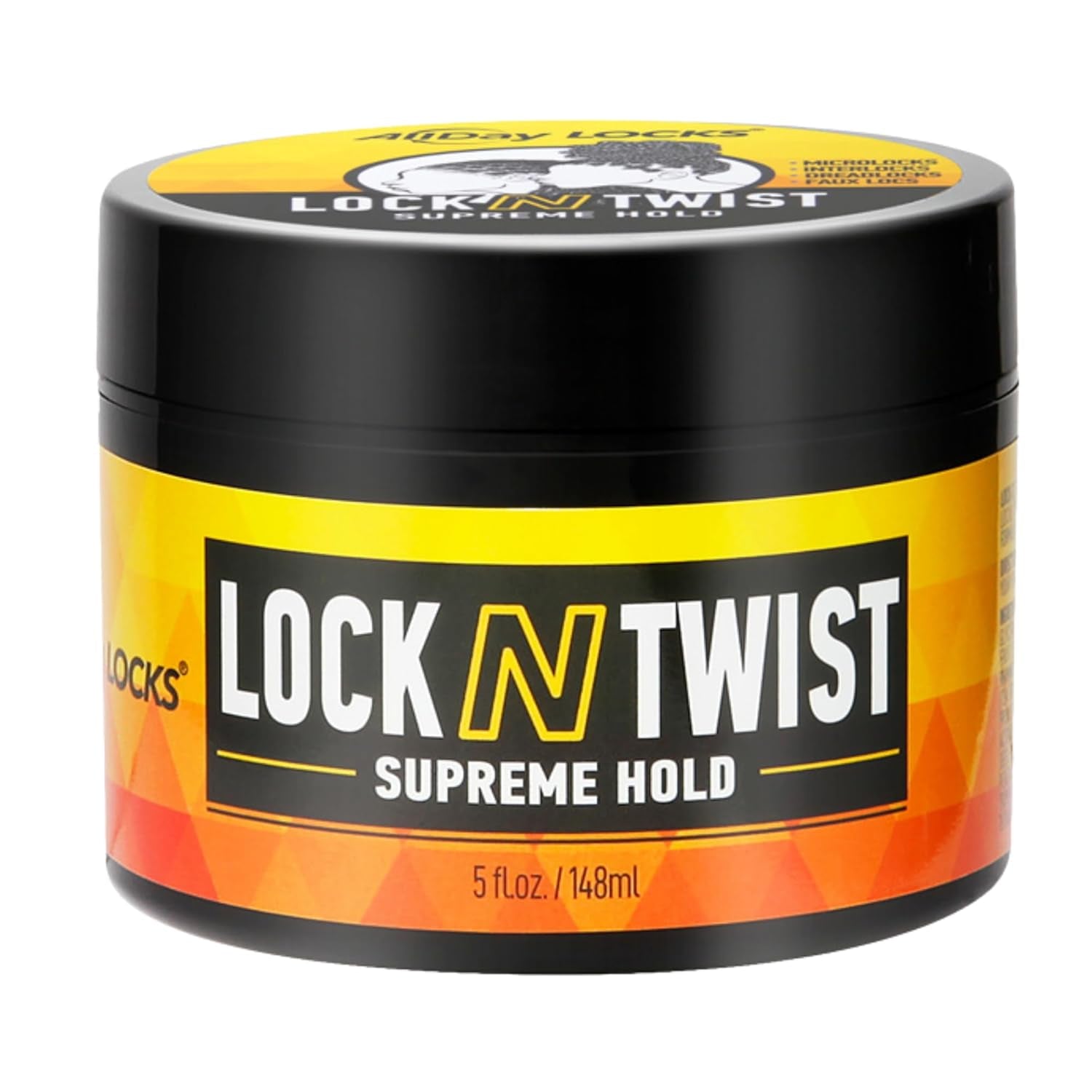Lock N Twist (5 Oz) | Supreme Hold, No Frizz or Flaking | Hydrating, Nourishing Locking Gel | Grape & Avocado-Infused | Lock & Twist Braids, Locks, Twists, Cornrows | 5 Oz