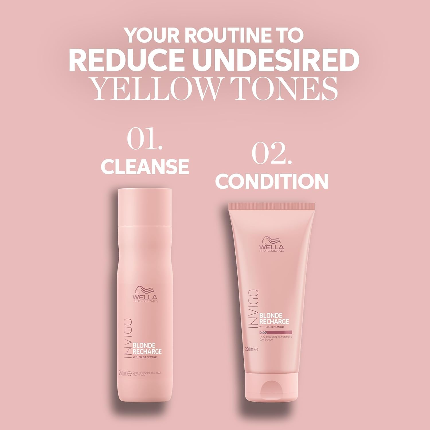 Wella Professionals INVIGO Blonde Recharge Cool Shampoo Color