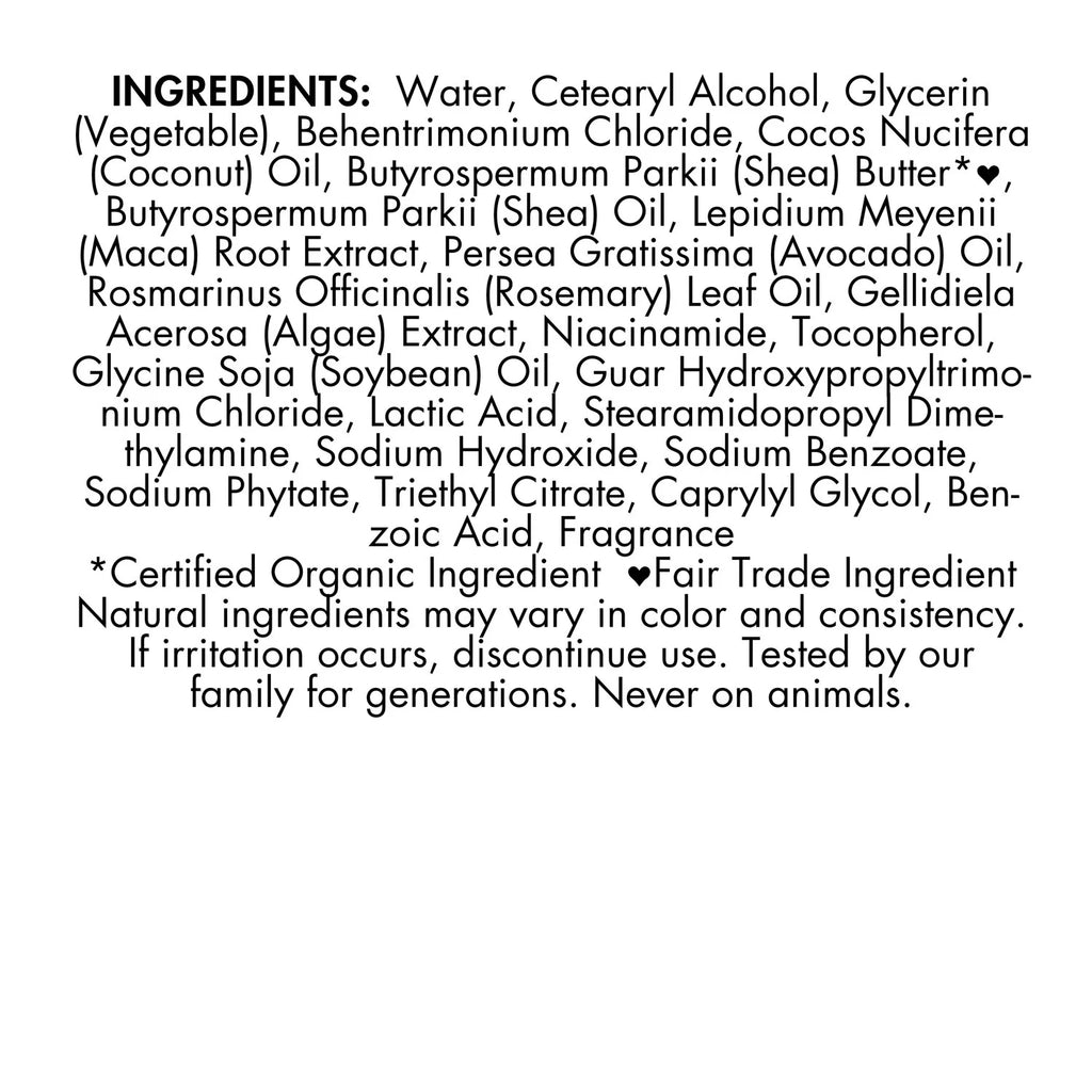 Men Conditioner Coconut Oil & Maca Root, 15 Oz