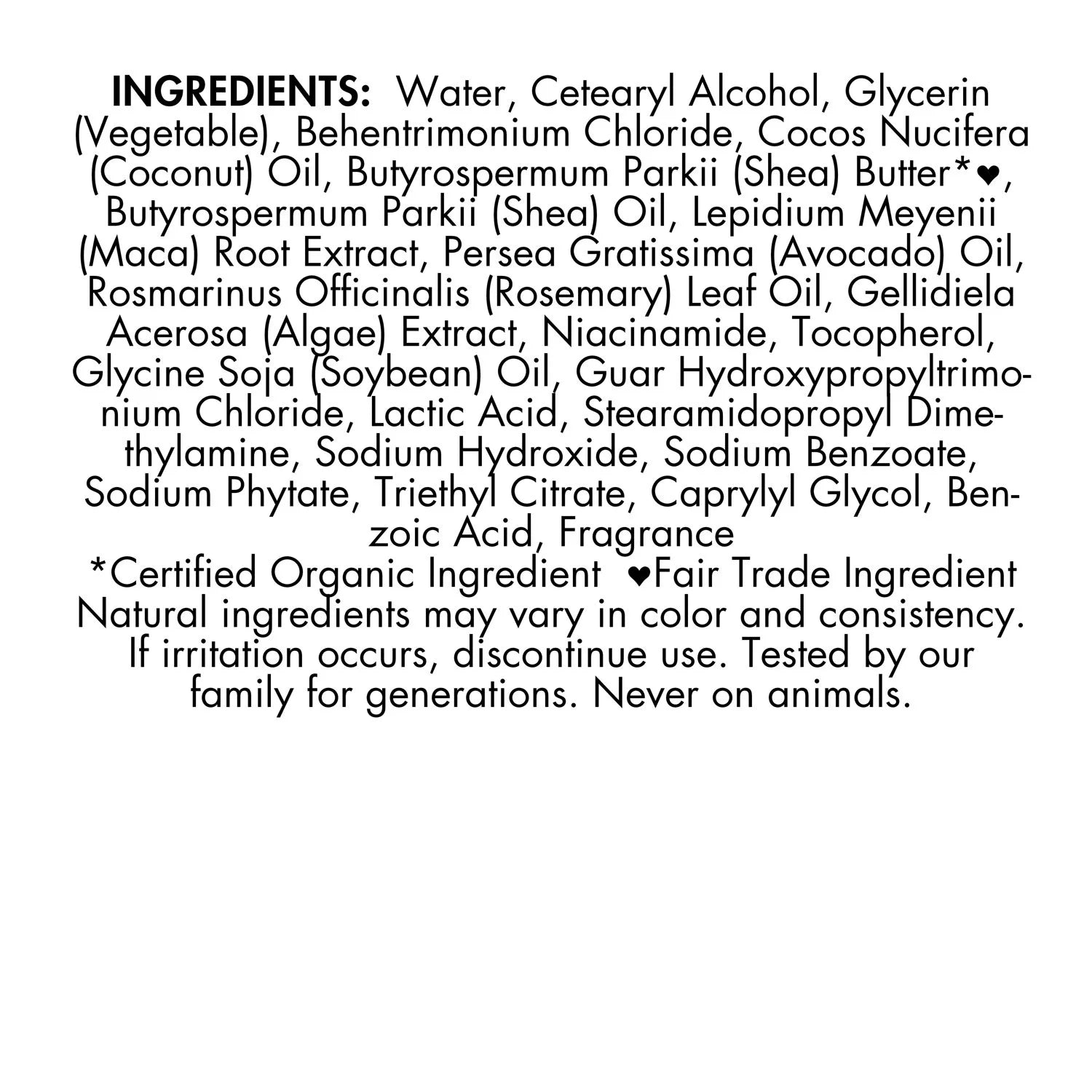 Men Conditioner Coconut Oil & Maca Root, 15 Oz