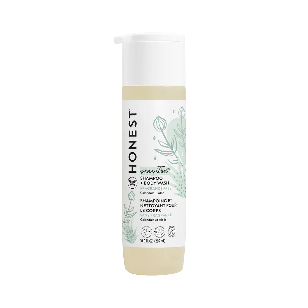 Sensitive Shampoo and Body Wash Fragrance-Free 10 Fl Oz
