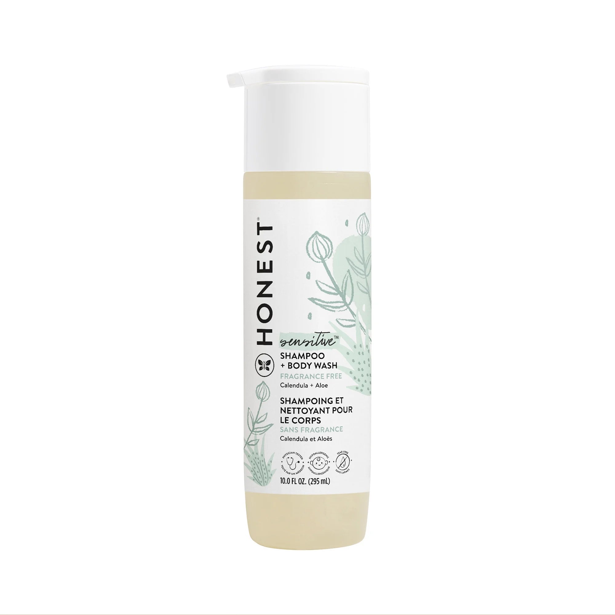 Sensitive Shampoo and Body Wash Fragrance-Free 10 Fl Oz