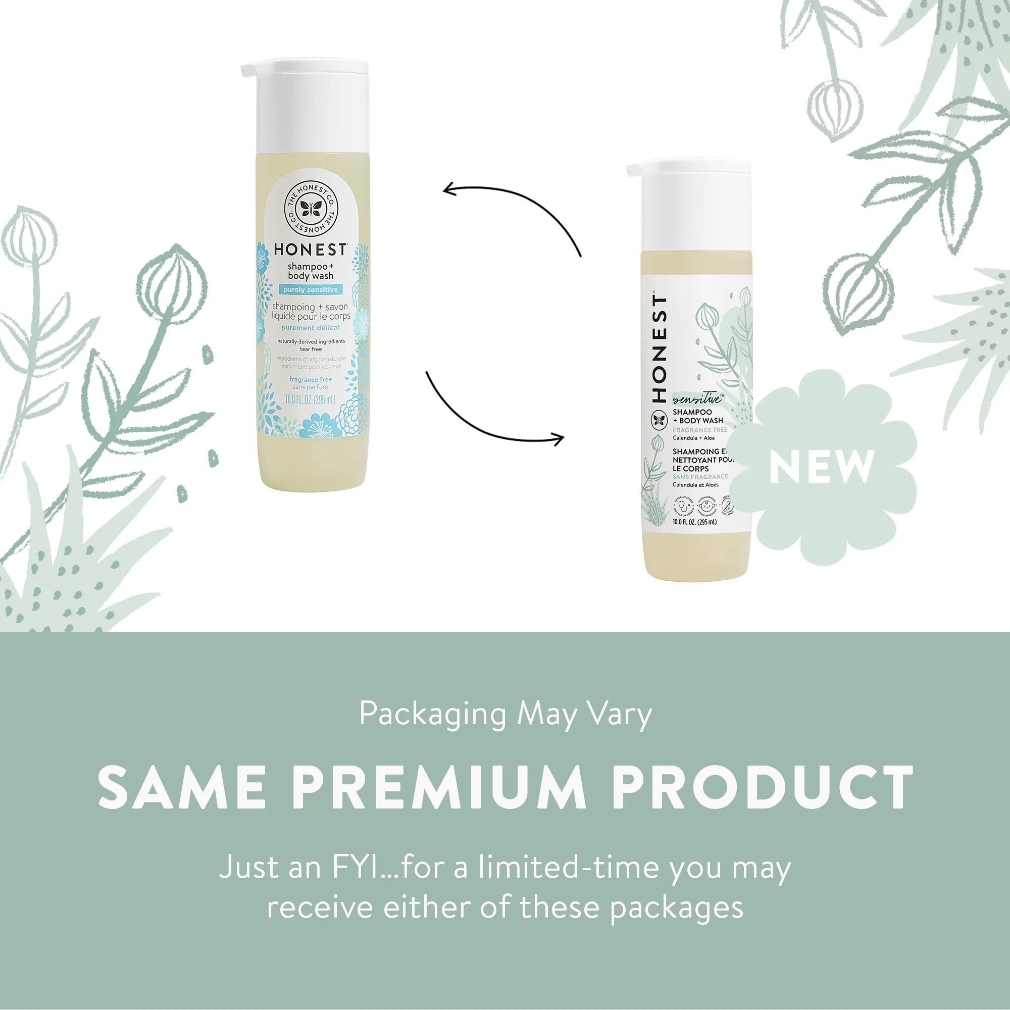 Sensitive Shampoo and Body Wash Fragrance-Free 10 Fl Oz