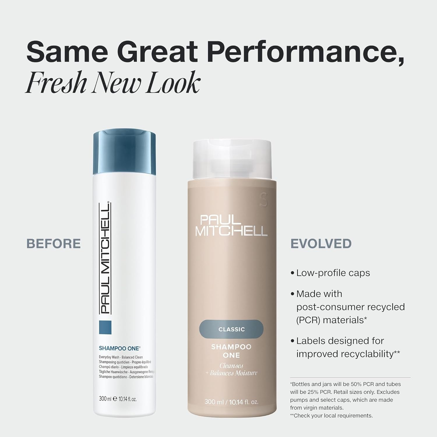 Paul Mitchell Shampoo One, Cleanses + Balances Moisture, for All Hair Types